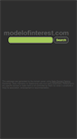 Mobile Screenshot of modelofinterest.com